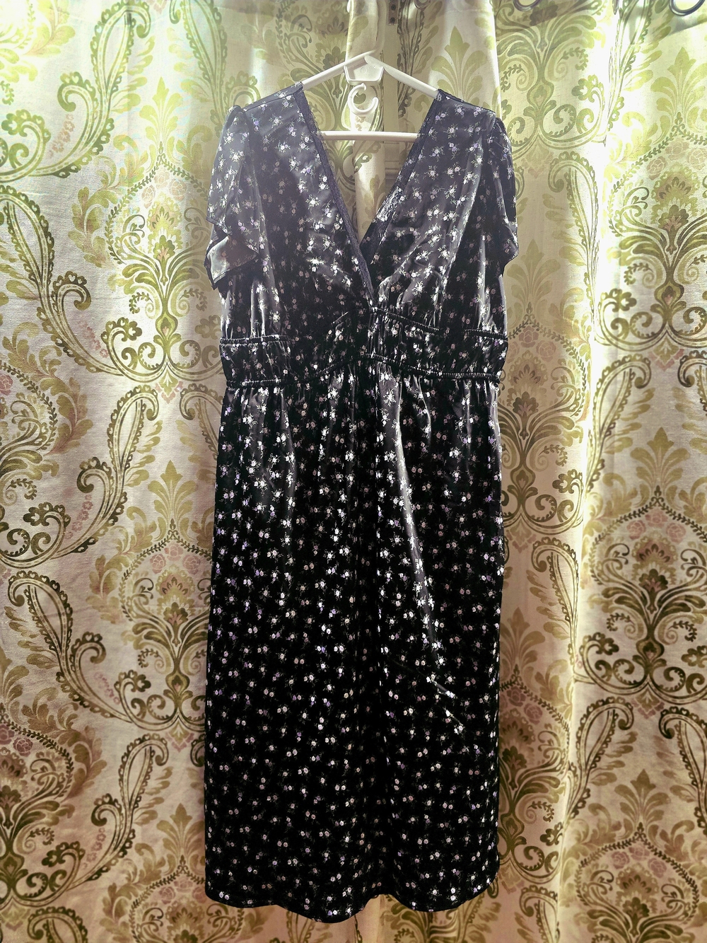 Satin Midi Dress